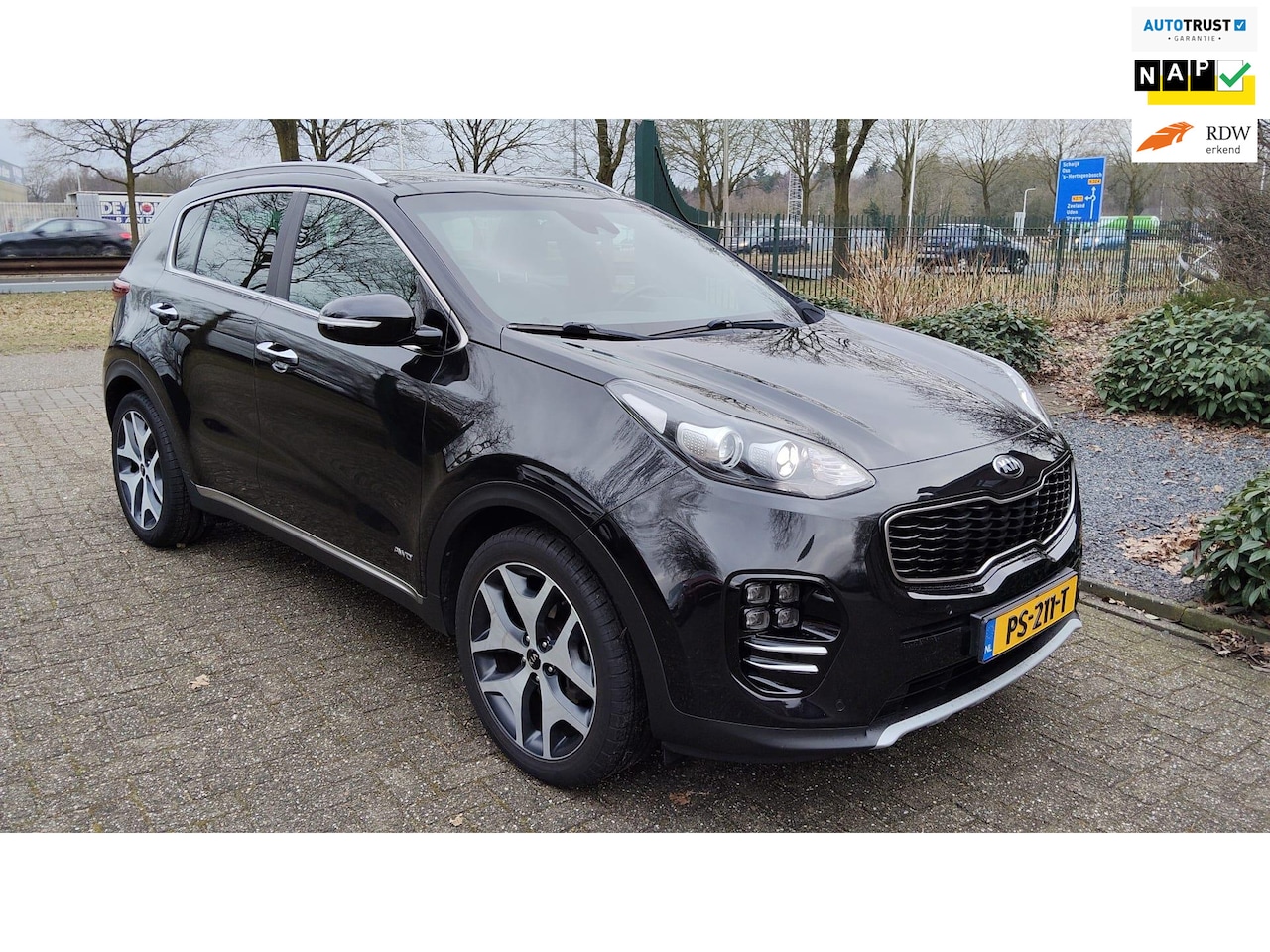 Kia Sportage - 1.6 T-GDI 4WD GT-Line Autom. Panodak, Leer - AutoWereld.nl