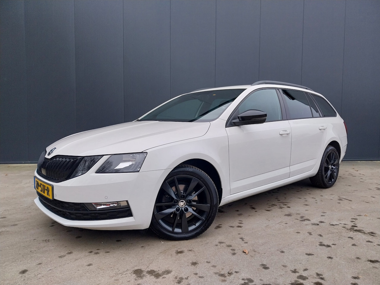 Skoda Octavia Combi - 1.0 TSI Sport LEER LED NAVI CRUISE ECC TREKHAAK - AutoWereld.nl