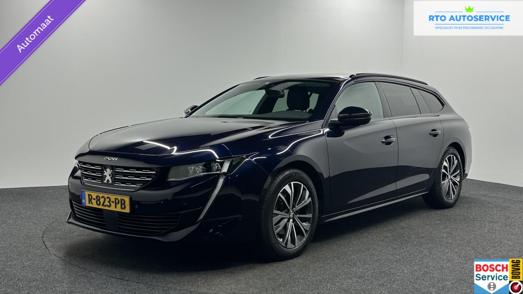 Peugeot 508 SW - 1.2 PureTech Allure Pack Business CAMERA ECC ADAP CRUISE CARPLAY. - AutoWereld.nl