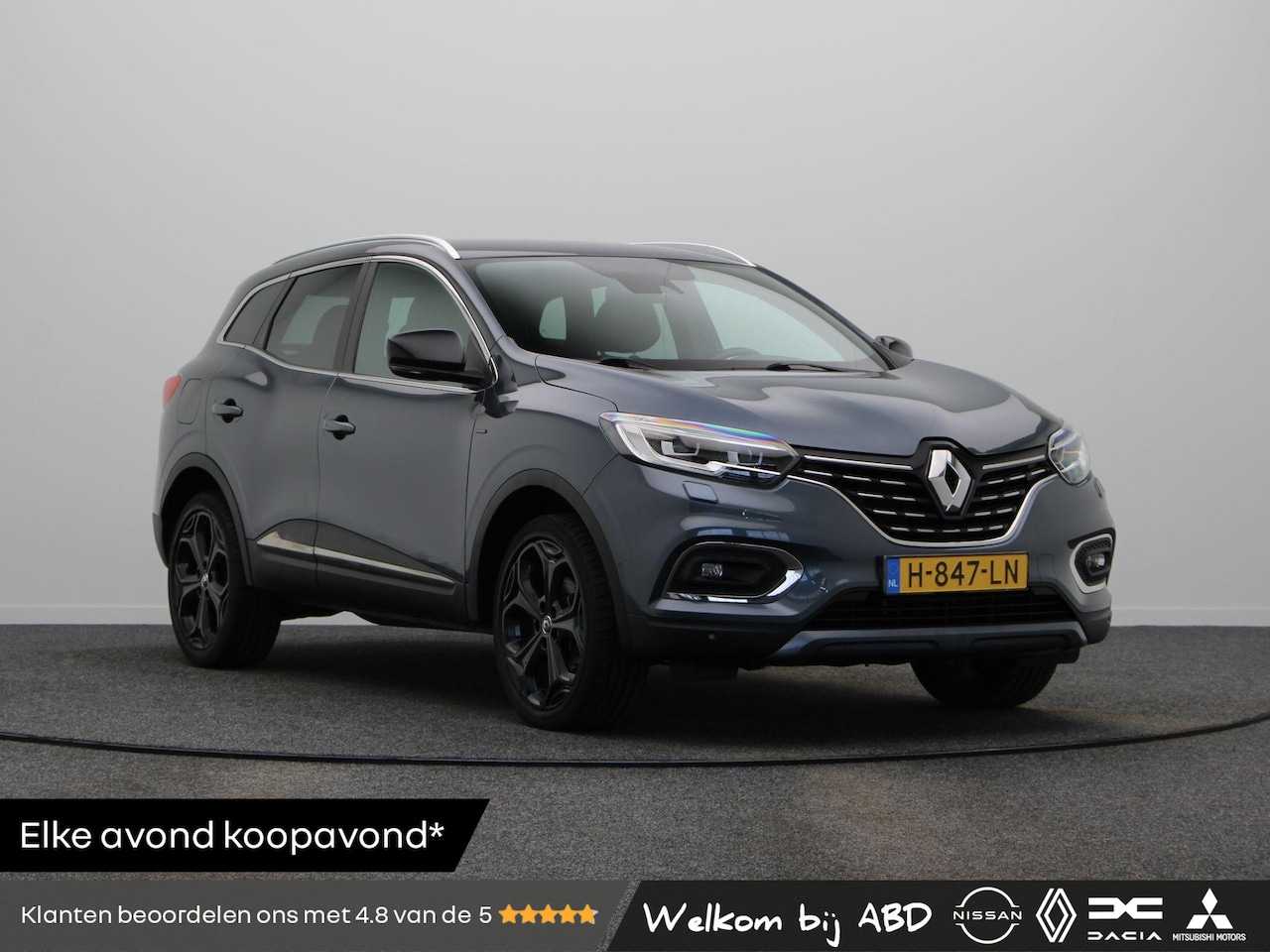 Renault Kadjar - TCe 160pk Black Edition | Stoelverwarming | | Trekhaak | Bose Geluidssysteem | Leder Alcan - AutoWereld.nl