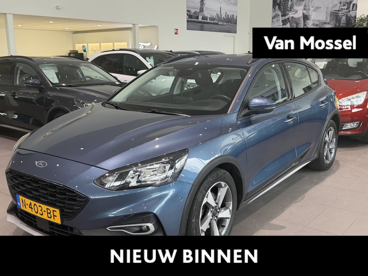 Ford Focus - 1.0 EcoBoost Active Business Adapt. Cruise | Trekhaak | HUD | Winterpack | Camera - AutoWereld.nl