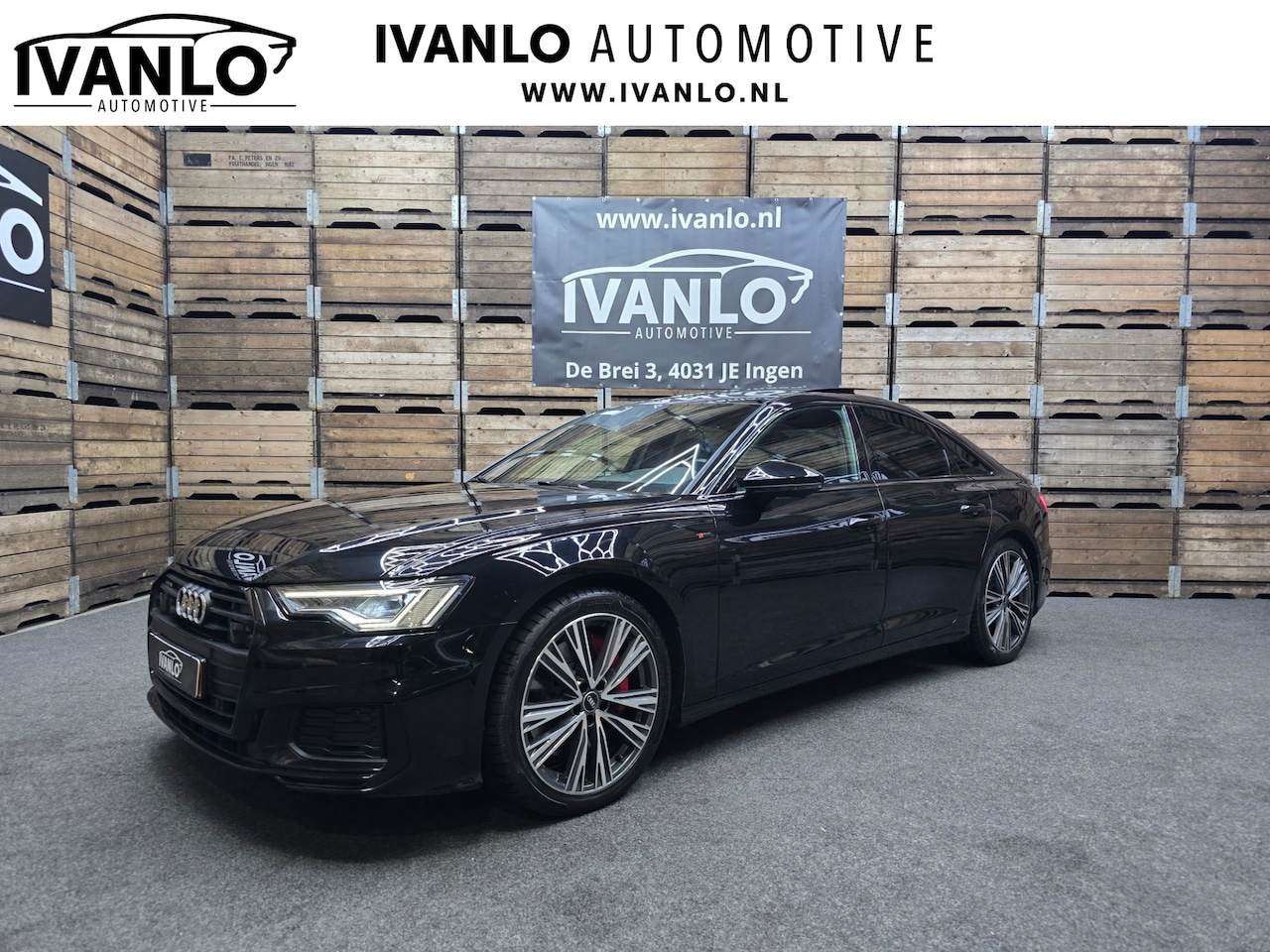 Audi A6 Limousine - 55 TFSI e quattro Pro Line S Competition Pano Leder Trekhaak Mem Camera 20"LM - AutoWereld.nl