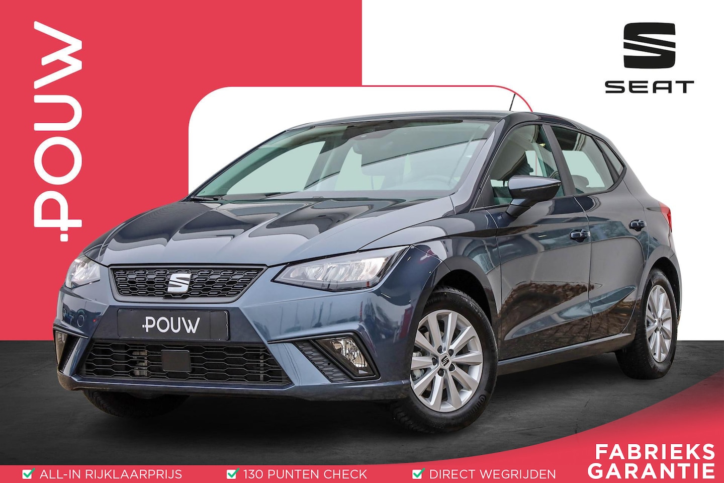 SEAT Ibiza - 1.0 EcoTSI 95pk Style Plus | LED Verlichting | Cruise Control | DAB - AutoWereld.nl