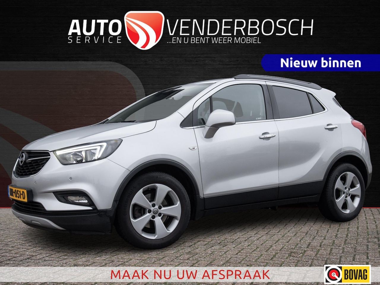 Opel Mokka X - 1.4 Turbo Innovation 140pk | CarPlay | Camera | Clima | Trekhaak 1.200 kg - AutoWereld.nl