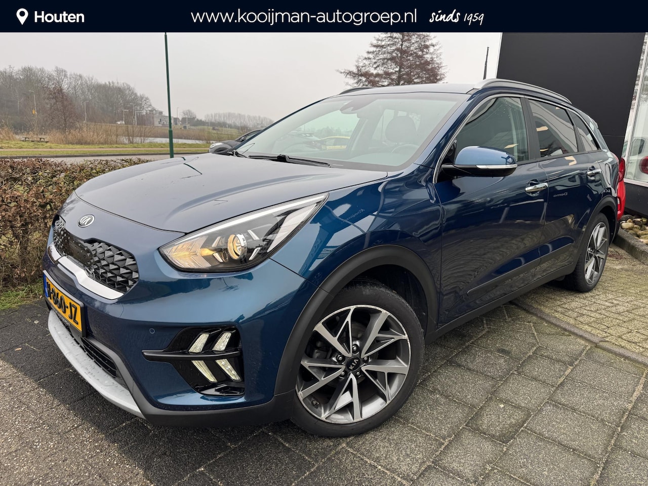 Kia Niro - 1.6 GDi Hybrid DynamicPlusLine Dodehoeksensor, Stoel/Stuurverwarming, Adaptieve Cruise Con - AutoWereld.nl