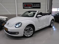 Volkswagen Beetle Cabriolet - 1.2 TSI BMT Automaat Leer Navi App Fender Xenon NL-auto Dealer onderhouden 18 inch Disc ze