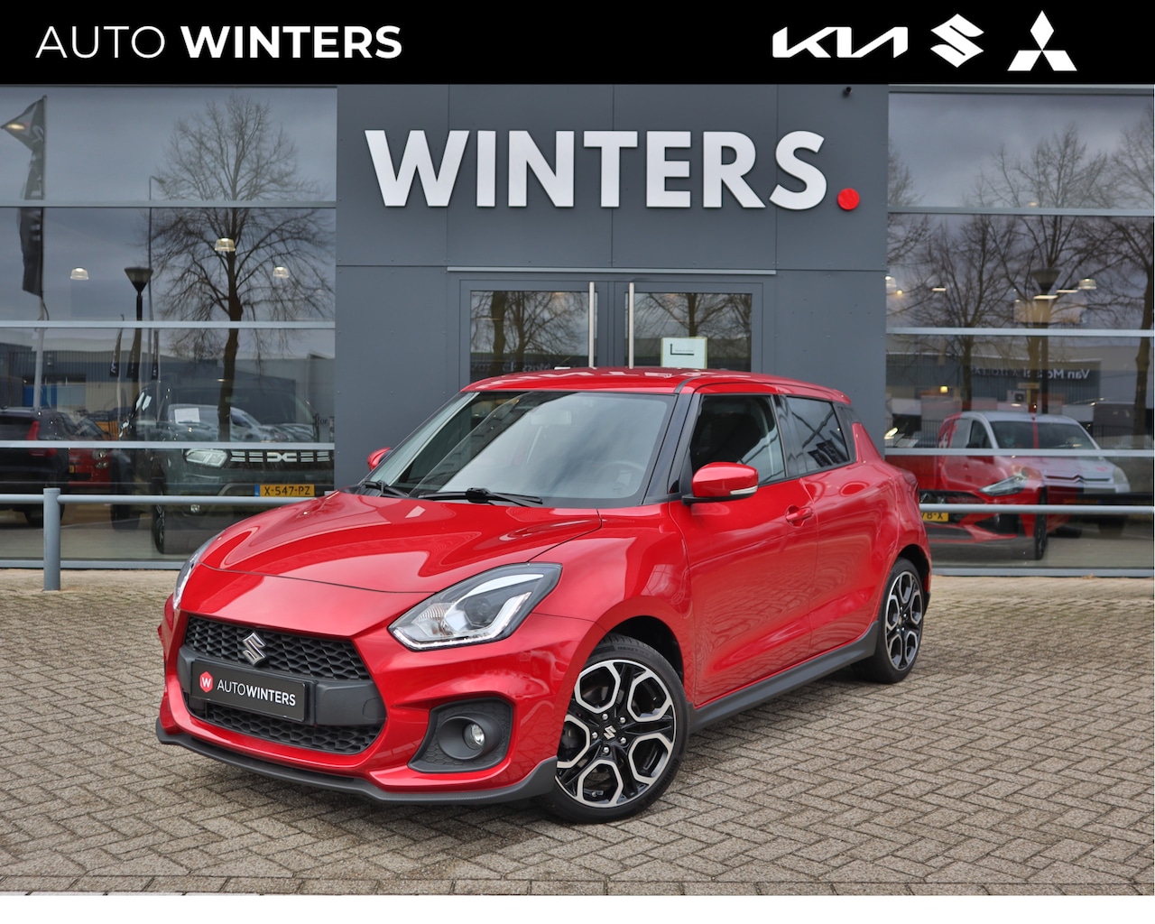 Suzuki Swift - 1.4 Sport | Cr.Control | Stoelverw | BT | Camera | ECC | 17"LMV | LED | 10jr Garantie | - AutoWereld.nl