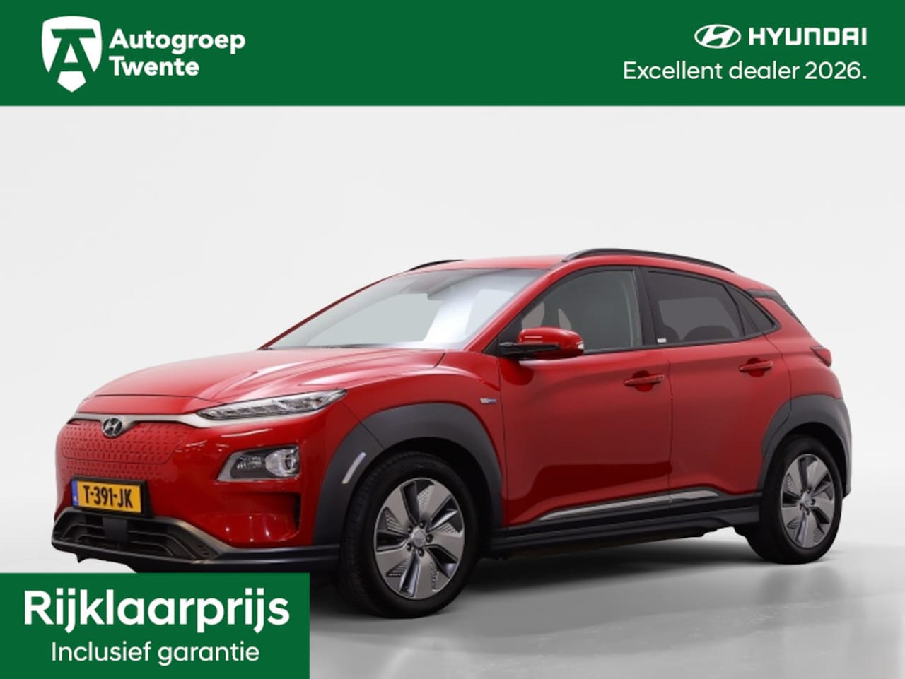 Hyundai Kona Electric - EV Fashion 64 kWh | 3Fase | Rijklaarprijs Inclusief Garantie ! | - AutoWereld.nl