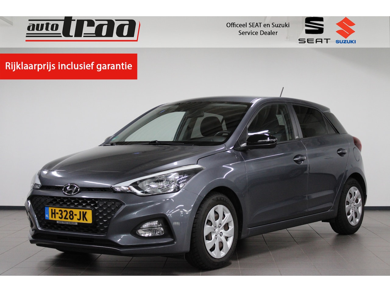 Hyundai i20 - 1.2 HP i-Motion Premium Stoel + stuur verwarming / Trekhaak / Achteruitrijcamera / - AutoWereld.nl