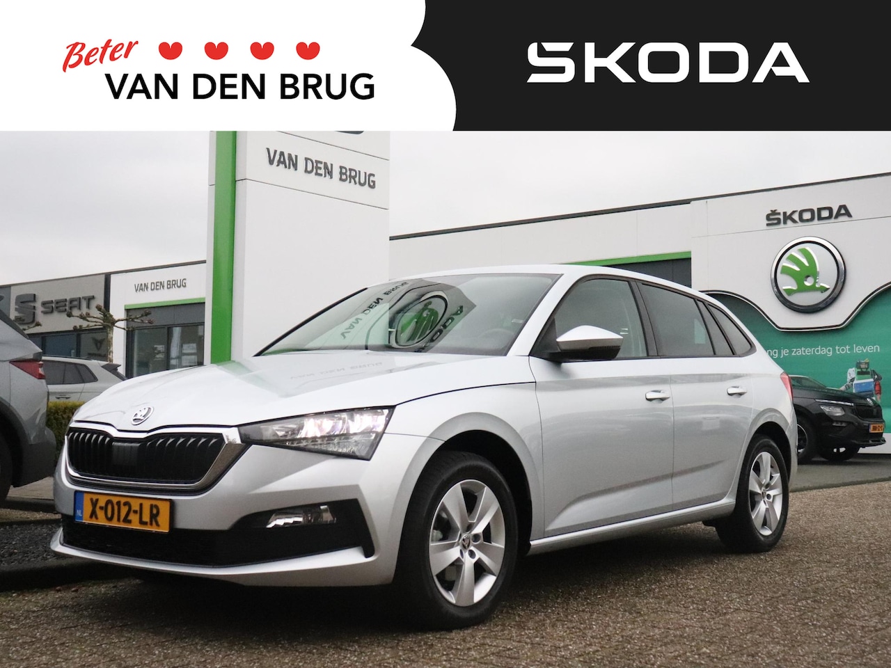 Skoda Scala - 1.0 TSI 110pk AUTOMAAT Ambition | Cruise control | Parkeersensoren achter | Apple Carplay - AutoWereld.nl