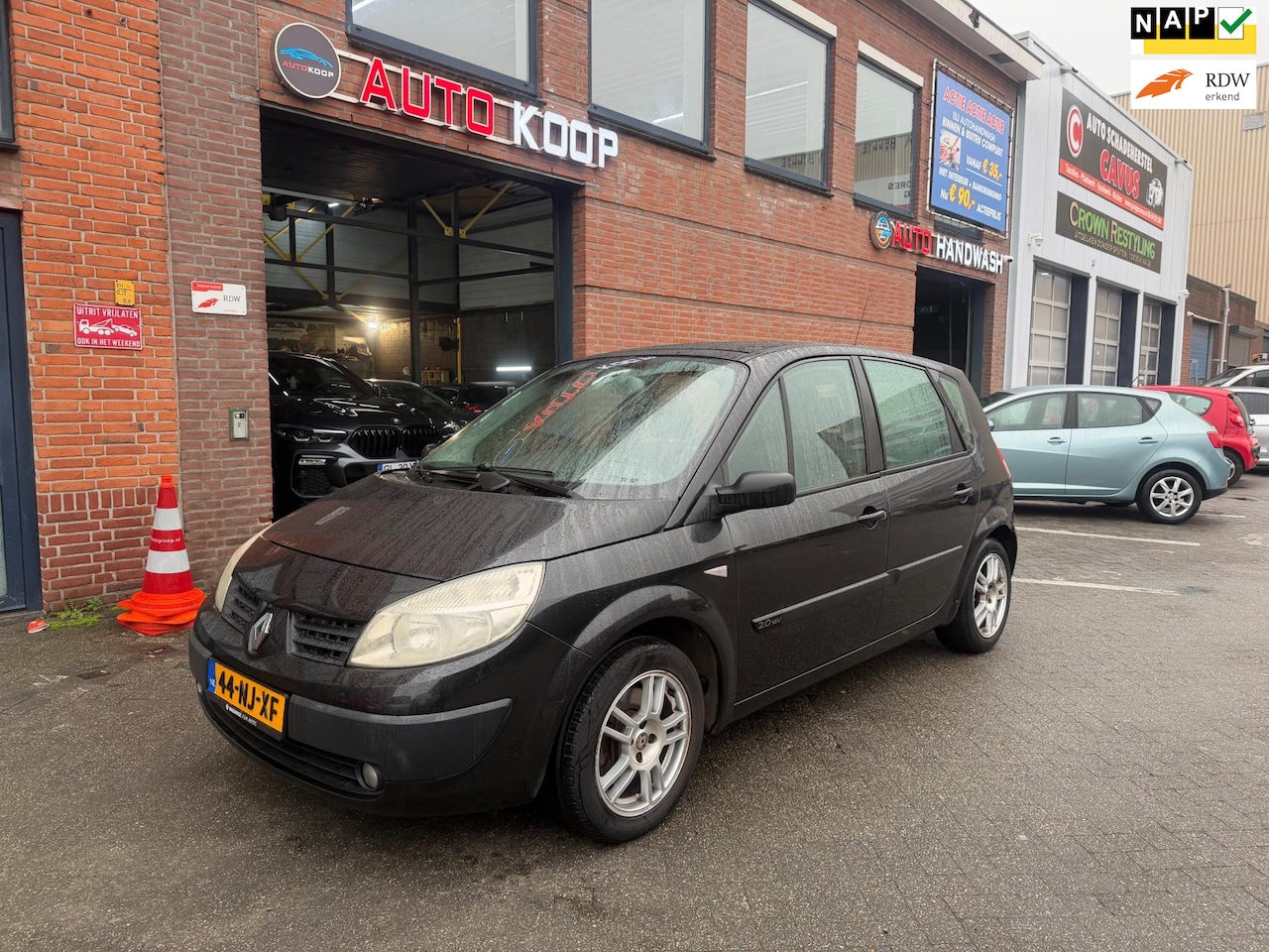 Renault Scénic - 2.0-16V Expression Luxe AUTOMAAT Airco Schuifdak - AutoWereld.nl