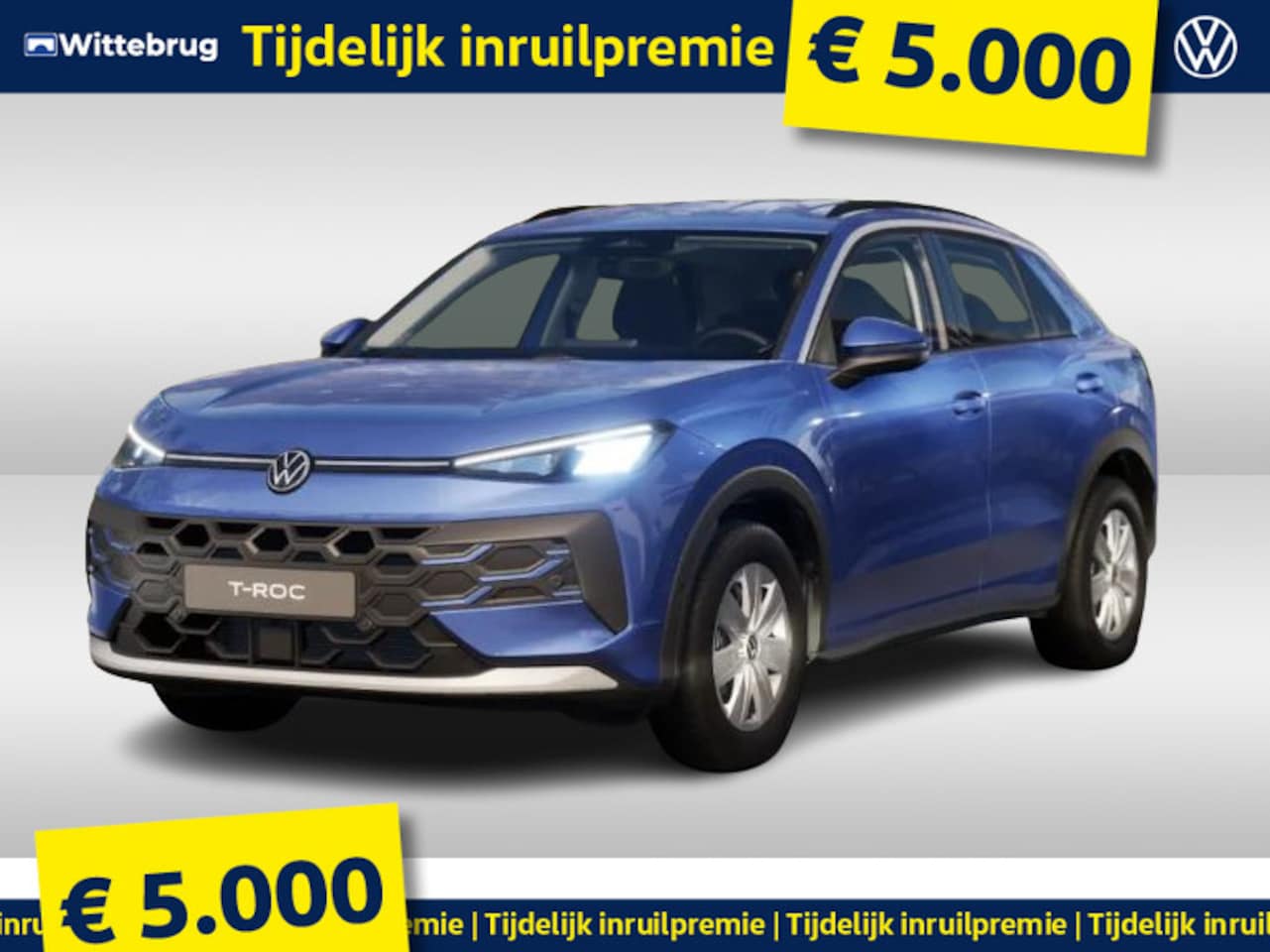Volkswagen T-Roc - 1.5 eTsi Trend First Edition PRIVATE LEASE VANAF € 499,- - AutoWereld.nl