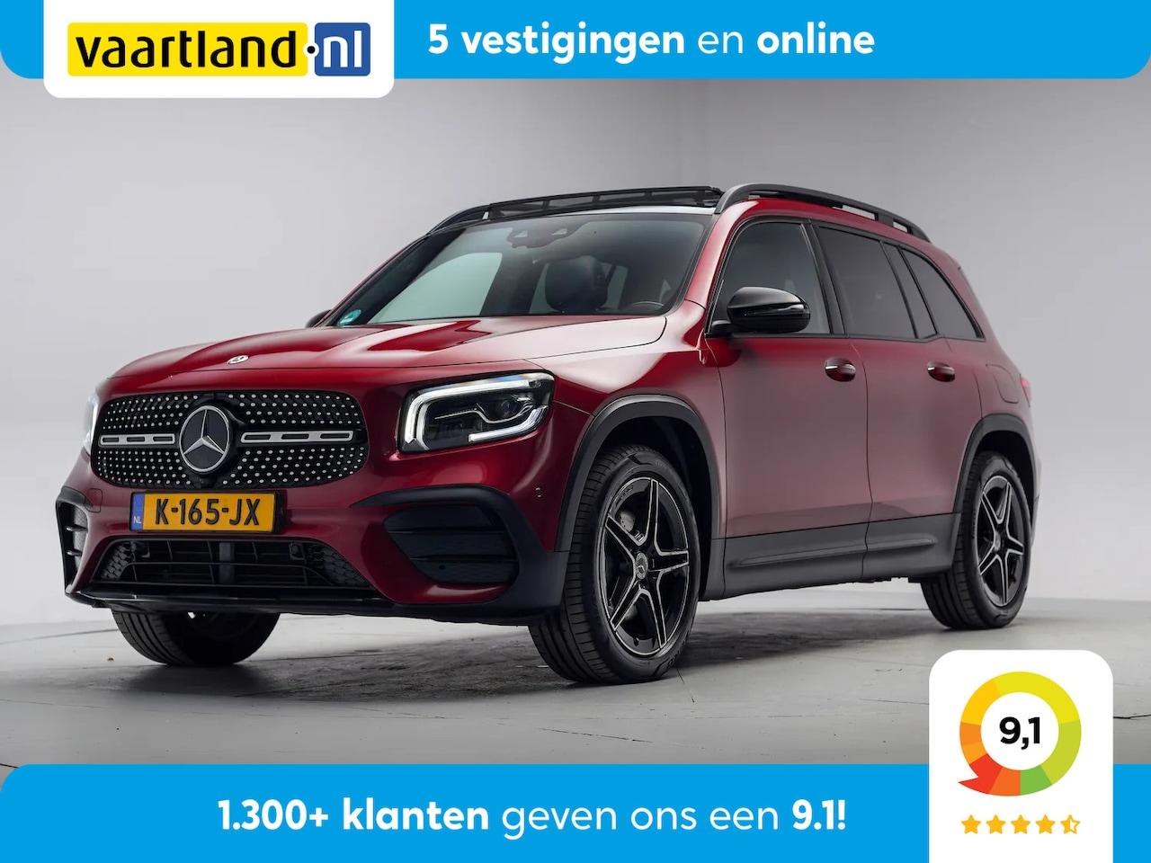 Mercedes-Benz GLB - 200 AMG Line Night Aut. [ Panoramadak Sfeerverlicting Camera ] - AutoWereld.nl