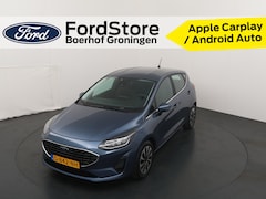 Ford Fiesta - EcoBoost Hybrid 125 pk Titanium | Apple Carplay | Clima | Cruise | Parkeersens. | LED | Is