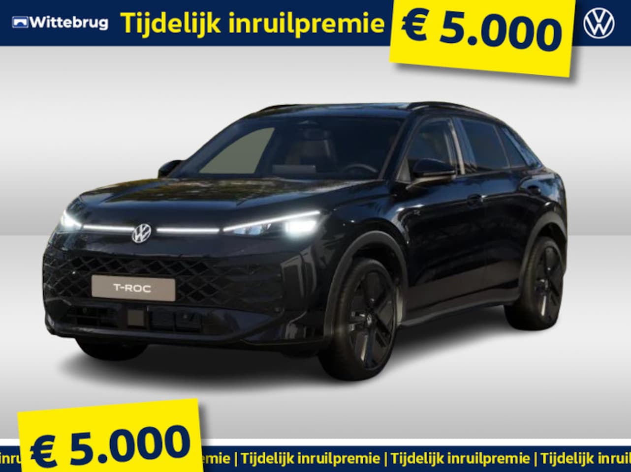 Volkswagen T-Roc - 1.5 eTsi R-Line First Edition !!!Profiteer ook van 2.000 euro inruilpremie!!! - AutoWereld.nl
