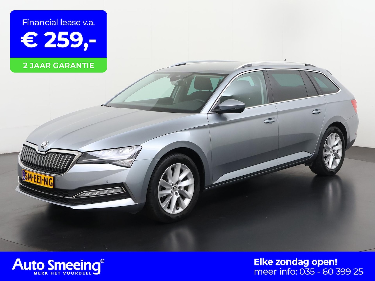 Skoda Superb Combi - 1.4 TSI iV Business Edition | Adaptief Cruise | Carplay | Navigatie | Zondag Open! - AutoWereld.nl