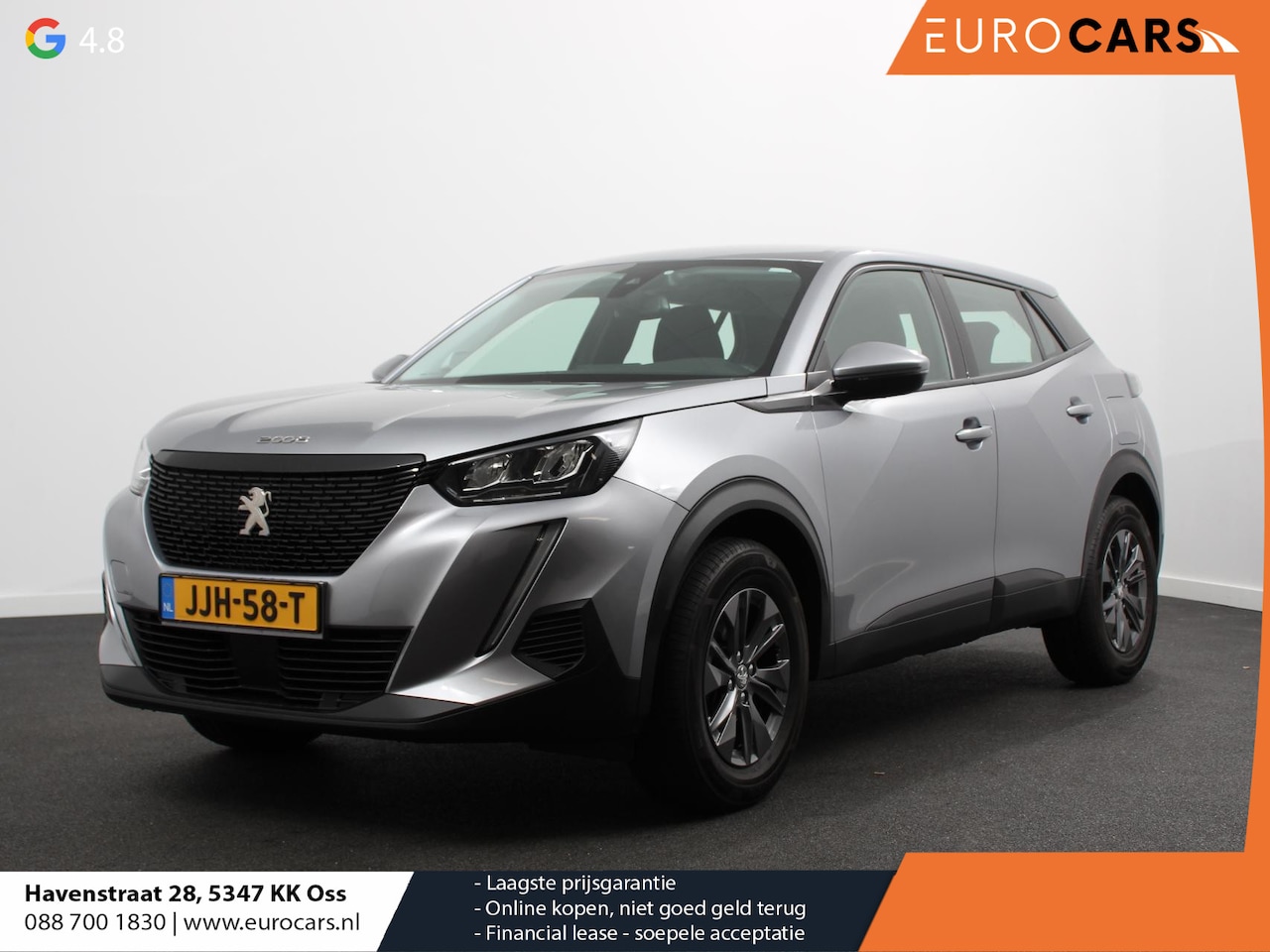 Peugeot 2008 - 1.2 PureTech Active Pack Trekhaak Airco ECC Navi Cruise Control Full LED PDC Achter - AutoWereld.nl