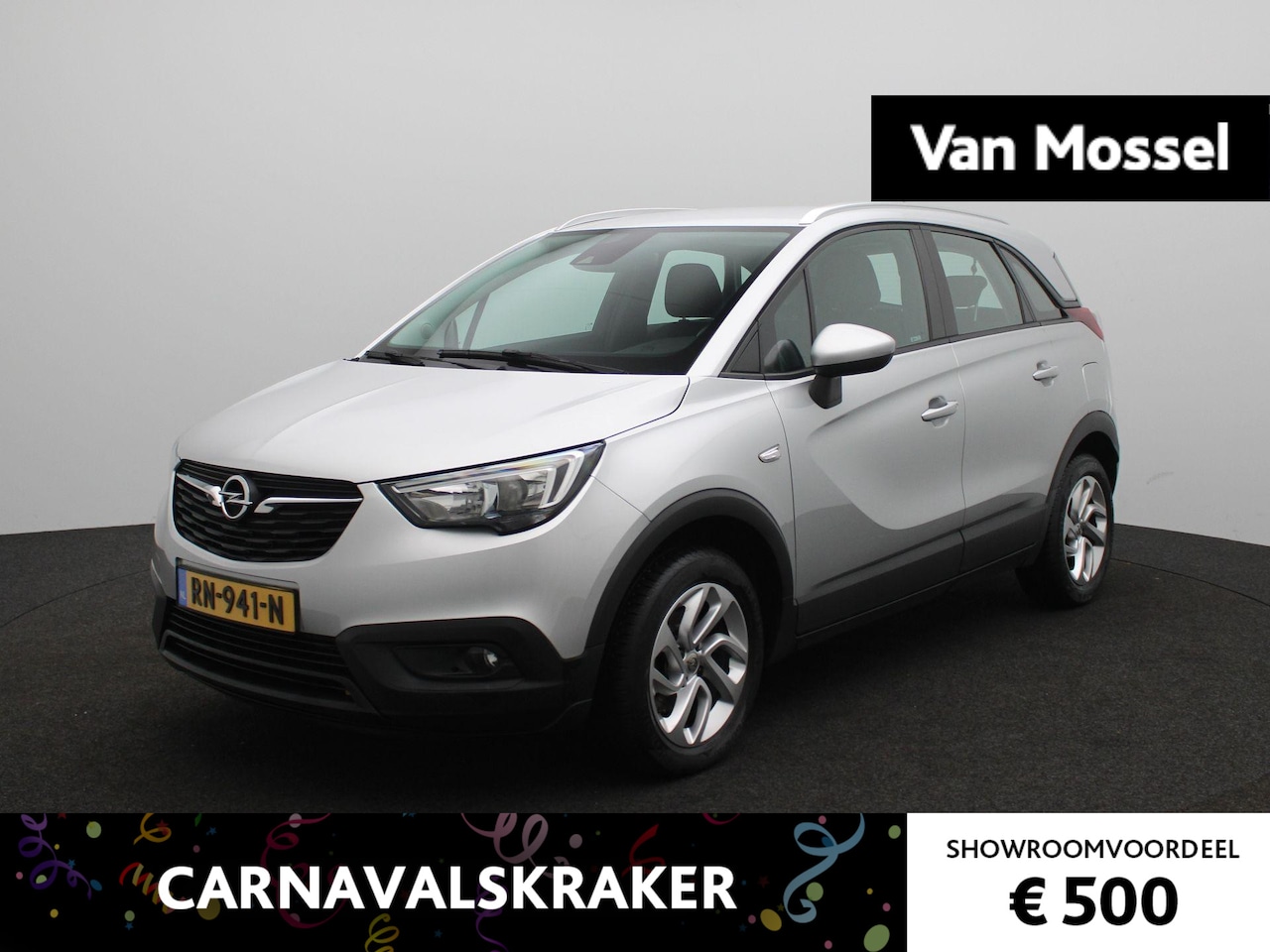 Opel Crossland X - 1.2 Turbo Online Edition | Airco | parkeersensoren | Apple Carplay/Android Auto | Lichtmet - AutoWereld.nl