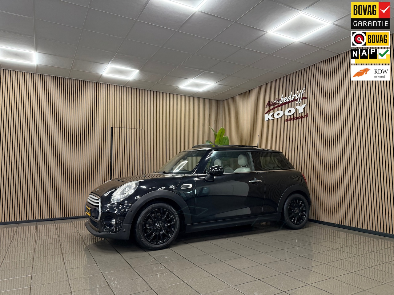 MINI Cooper - Mini 1.5 Chili Serious Business * Panoramadak / Leder / Camera / Navigatie / NL Auto * - AutoWereld.nl