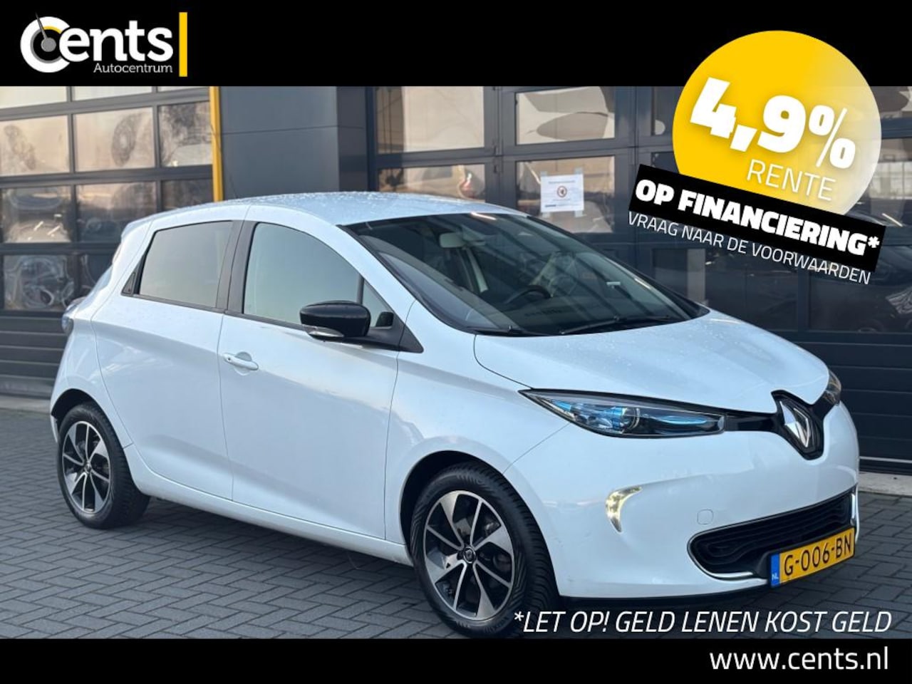 Renault Zoe - R90 Intens 41Kwh Huur Accu Camera - AutoWereld.nl