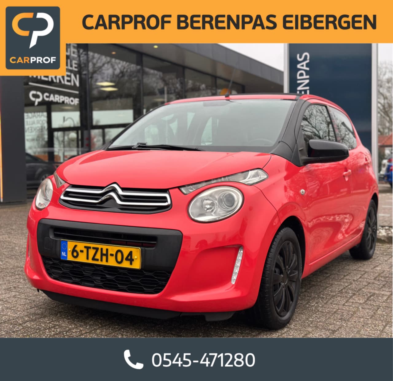 Citroën C1 - 1.0 E-VTI AirScape Feel Perfect onderhouden '' Cabrio - Airco - Elek ramen '' - AutoWereld.nl