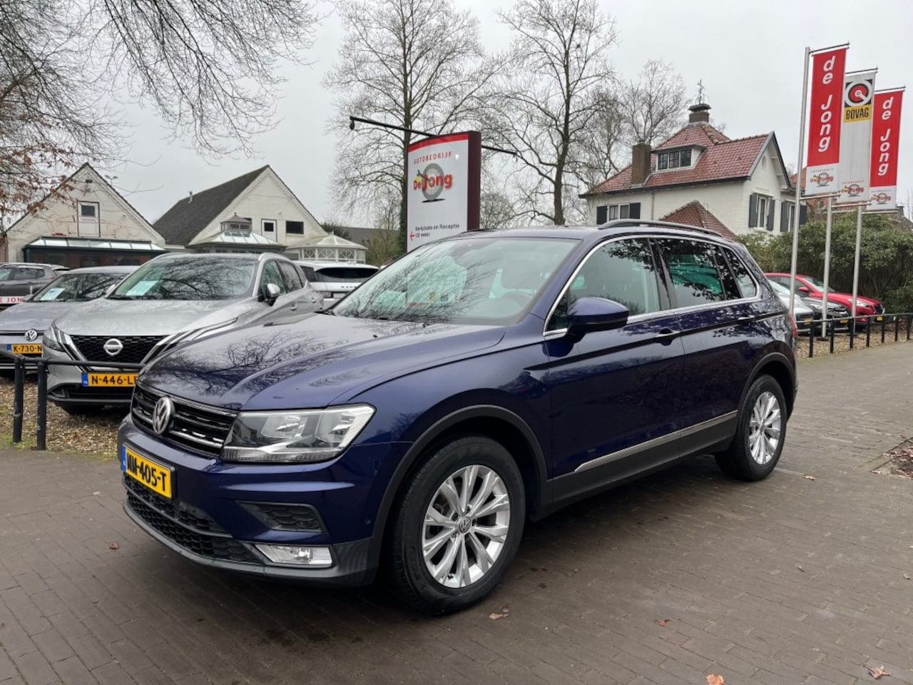 Volkswagen Tiguan - 1.4 TSI 4MOTION 150PK AWD / SCHUIFDAK / TREKHAAK / HEAD-UP / 360 CAMERA - AutoWereld.nl