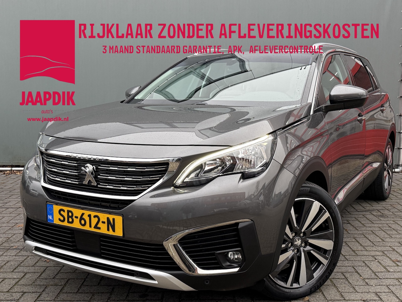 Peugeot 5008 - BWJ 2018 1.2 PureTech 131 PK Allure TREKHAAK | NAVI | CLIMA | CRUISE | HALF LEDER | CARPLA - AutoWereld.nl