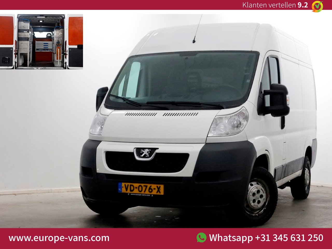 Peugeot Boxer - 333 2.2 HDI 130pk L1H2 Airco/Inrichting 07-2013 - AutoWereld.nl