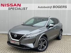 Nissan Qashqai - 1.3 MHEV Tekna Automaat Navigatie, Panoramadak, Leder, Adaptive Cruise Control, 19"Lm, LED