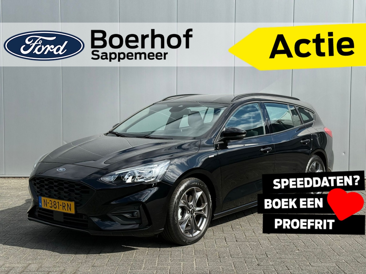 Ford Focus Wagon - EcoBoost Hybrid 125pk ST Line | Winter Pack | Adap. Cruise | AGR stoel | Camera | - AutoWereld.nl
