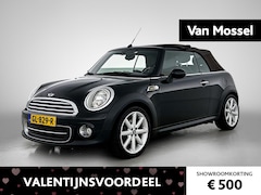 MINI Cabrio - 1.6 Cooper Highgate | Leder | Stoelverwarming | Bluetooth | Parkeersensoren | Cruise Contr