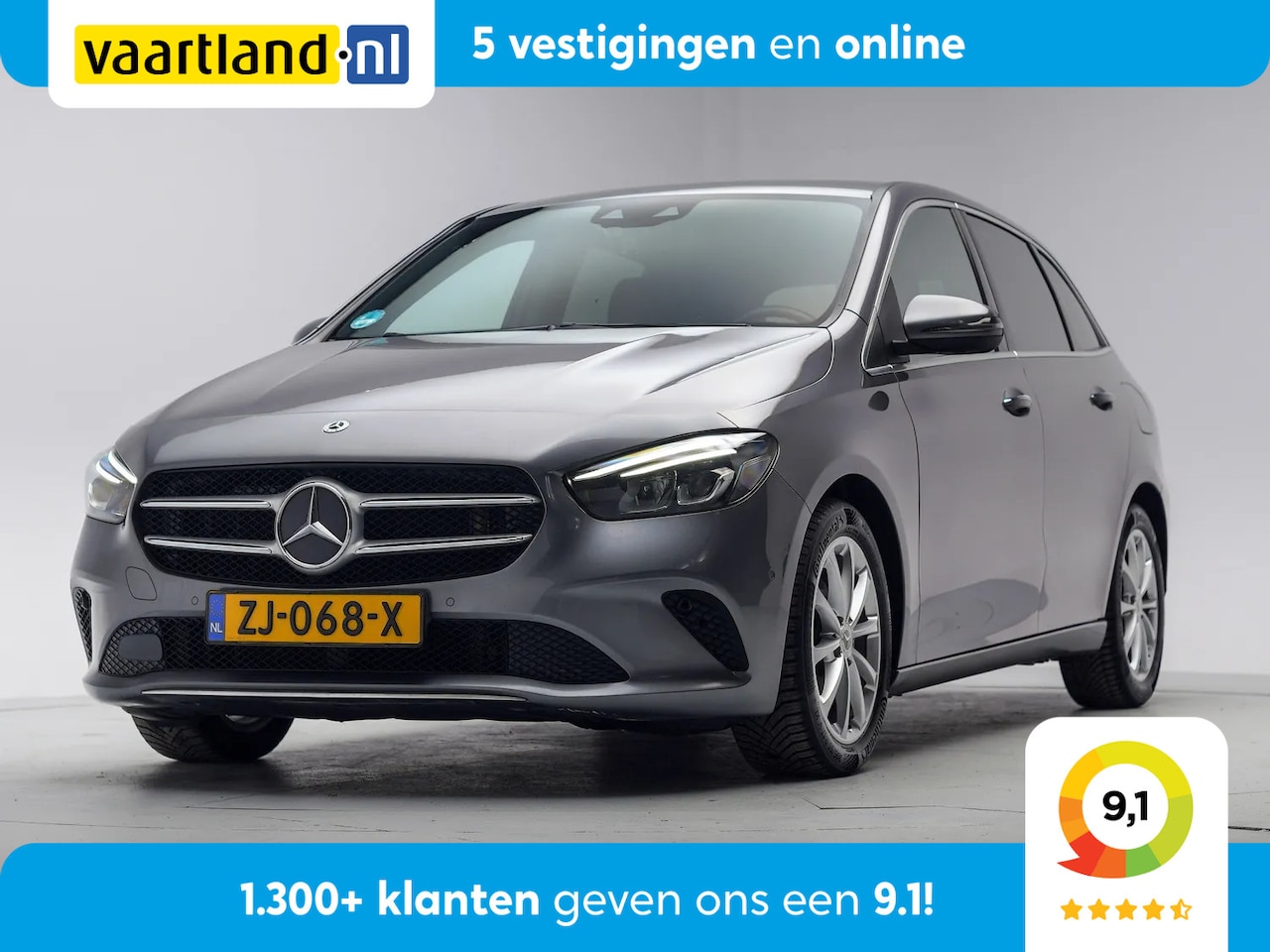 Mercedes-Benz B-klasse - 180 Launch Edition Premium [ Stoelverwarming Half leder LED ] - AutoWereld.nl
