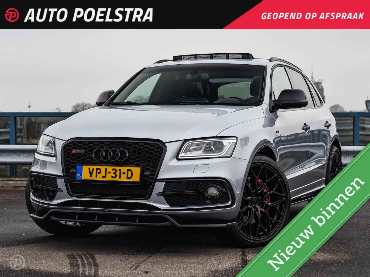 Audi SQ5 - 3.0 TDI SQ5 Plus quattro 341 PK Grijs Kenteken Panoramadak B&O Leder Standkachel 22" excl. - AutoWereld.nl