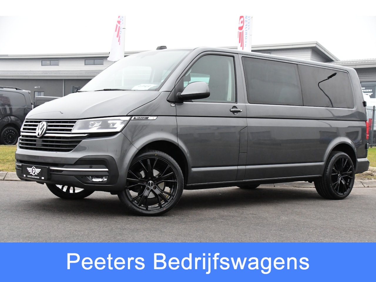 Volkswagen Transporter - 2.0 TDI L2H1 30 DC Bulli Virtual, Adaptieve Cruise, Camera, Carplay, 150pk, LED, Automaat, - AutoWereld.nl