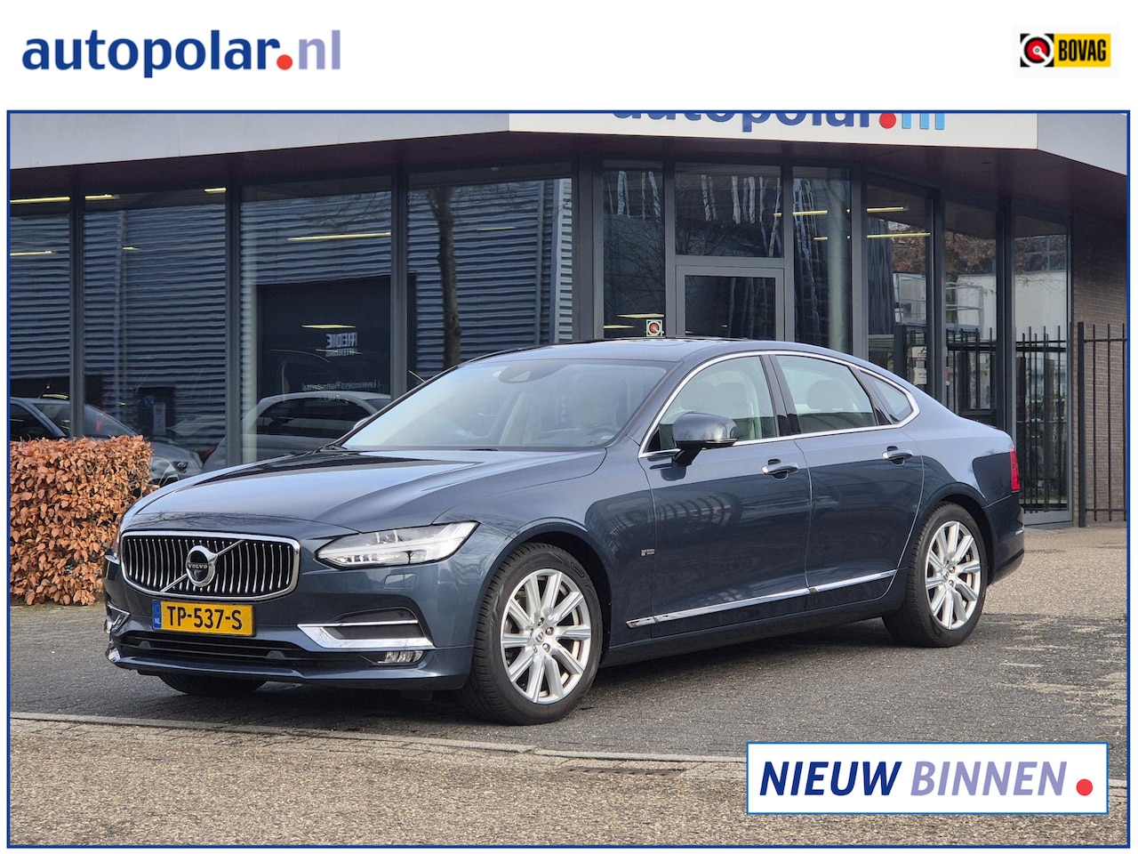 Volvo S90 - 2.0 D4 Inscription Panodak/Trekhaak/Massagestoelen etc. - AutoWereld.nl
