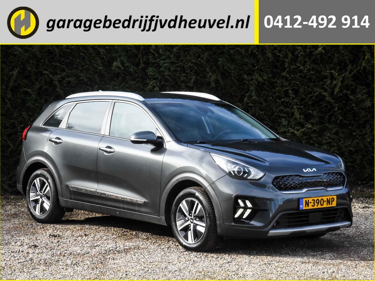 Kia Niro - 1.6 GDi PHEV DynamicLine / hybride / lane-assist / adaptieve cruise control / 1e eig / bek - AutoWereld.nl