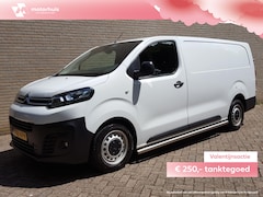 Citroën Jumpy - GB XL (L3) 1.5 BlueHDi 3-zits, navi, betimmerde laadruimte