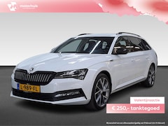 Skoda Superb Combi - 1.4 TSI PHEV 217PK DSG SPORTLINE BUSINESS NAVI PDC TEL CAMERA NAP