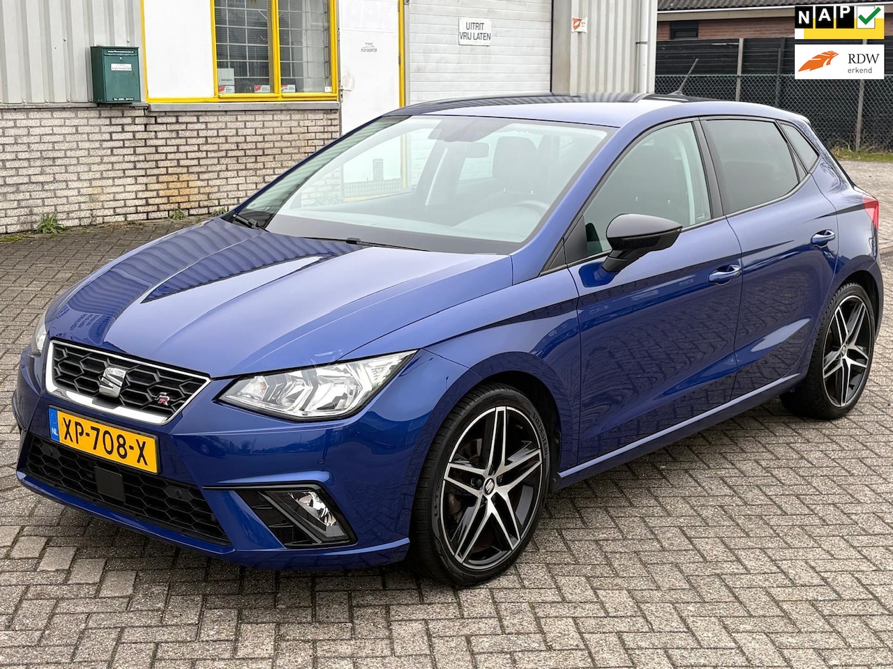 SEAT Ibiza - 1.5 TSI 150 PK 6 BAK Bj 2019 FR Sport 1e Eig Ecc Prof Navi Adaptive-Cruise Keyless-Go Alca - AutoWereld.nl