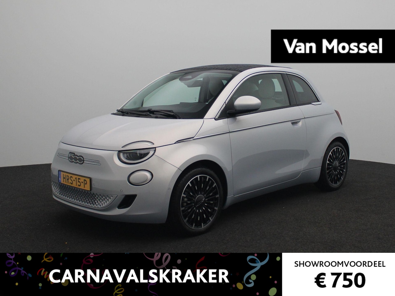 Fiat 500 C - La Prima 42 kWh | DEMO | Lederen Stoelbekleding | NAVI | Camera | 17'' LM. Velgen | Stoelv - AutoWereld.nl