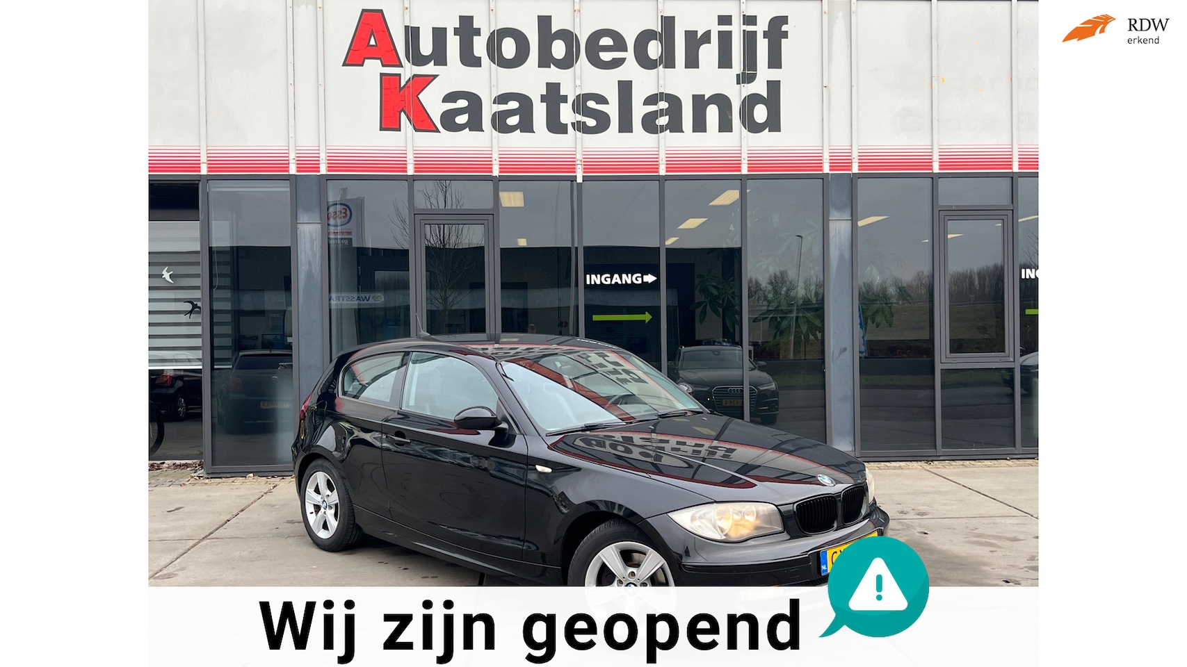 BMW 1-serie - 118i - Airco - Navi - Cruise - Pdc - - AutoWereld.nl