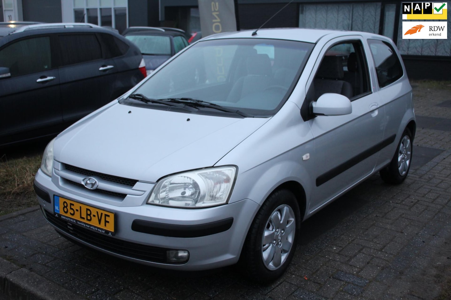 Hyundai Getz - 1.6i-16V GLS Airco 112.000km NAP Dealer onderhouden APK - AutoWereld.nl
