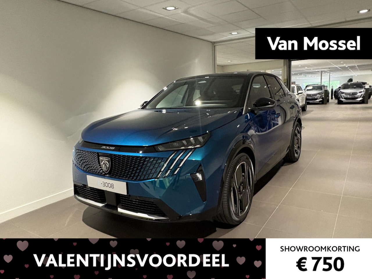 Peugeot e-3008 - GT Avantage 210 73 kWh / Panoramisch Schuifdak / 360° Camera / DIRECT RIJDEN! - AutoWereld.nl