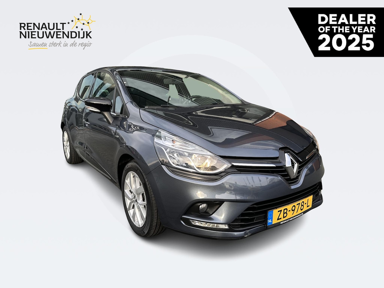 Renault Clio - 0.9 TCe Limited | NAVIGATIE | PARKEERSENSOREN | AIRCONDITIONING | CRUISE CONTROL | APPLE C - AutoWereld.nl