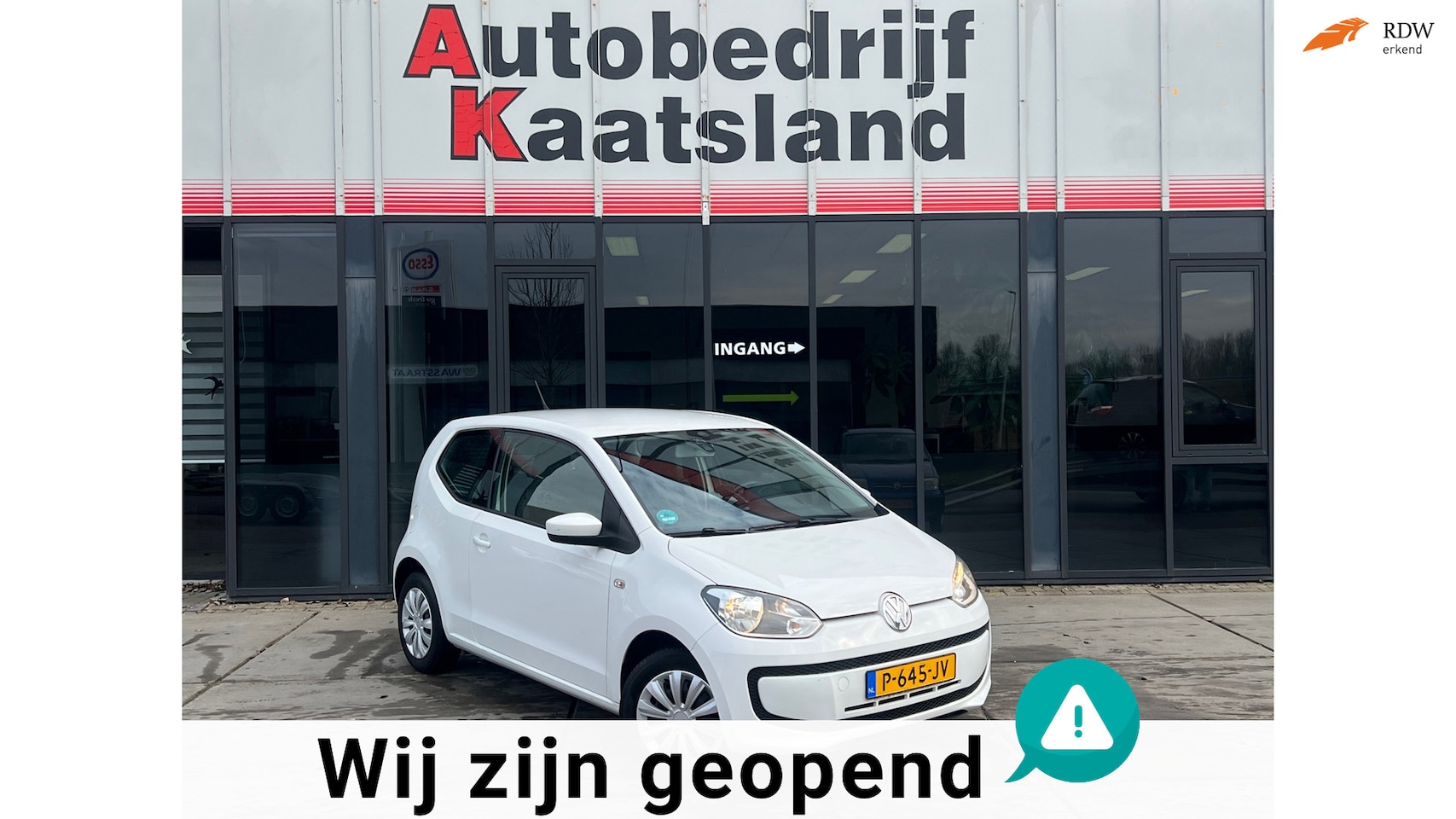 Volkswagen Up! - 1.0 groove up! BlueMotion - Airco - Cruise - NIEUWE APK - - AutoWereld.nl