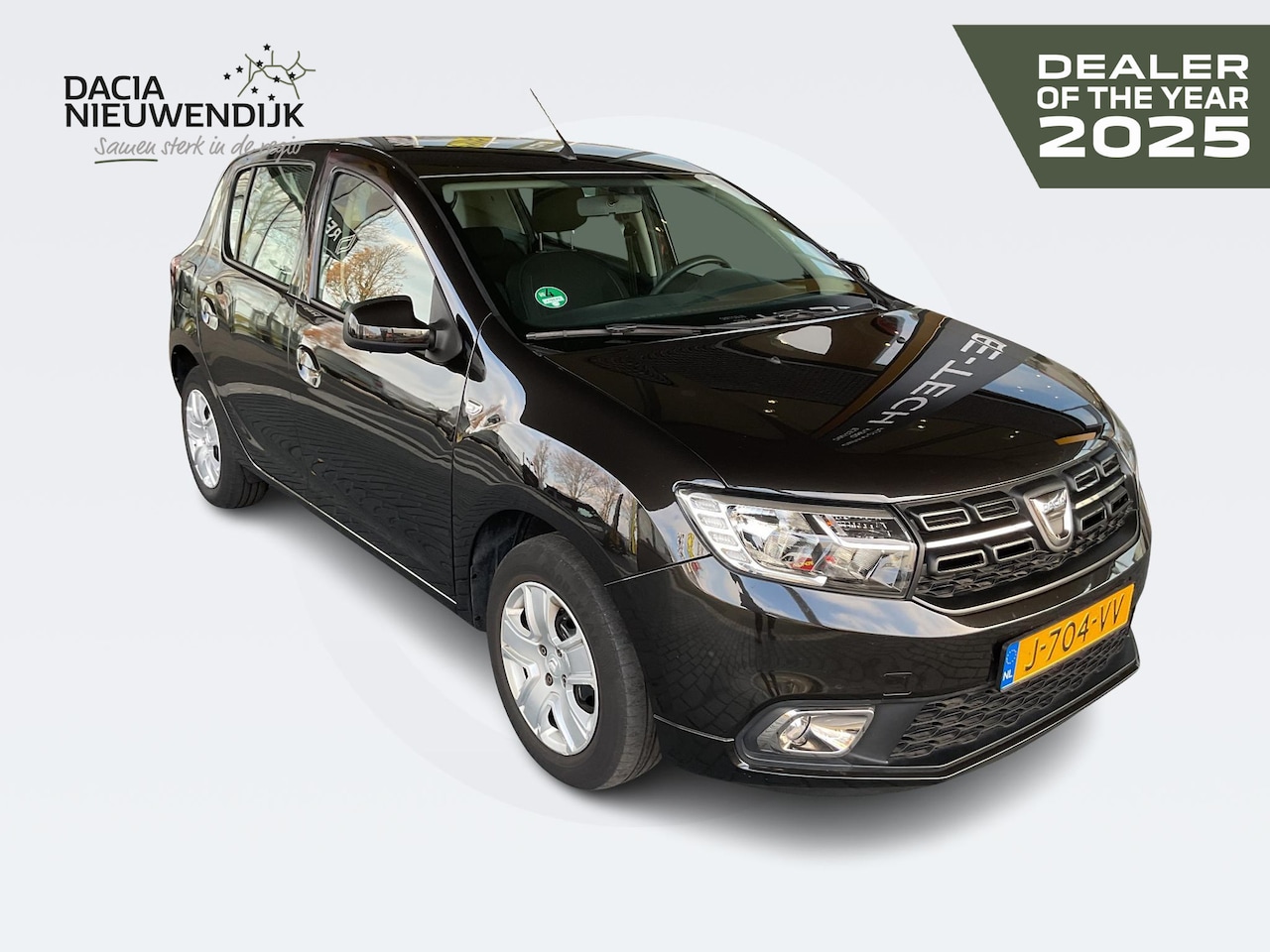 Dacia Sandero - 1.0 TCe Bi-Fuel Comfort CENTRALE PORTIERVERGRENDELING / NAVIGATIE / BLEUTOOTH / AIRCONDITI - AutoWereld.nl