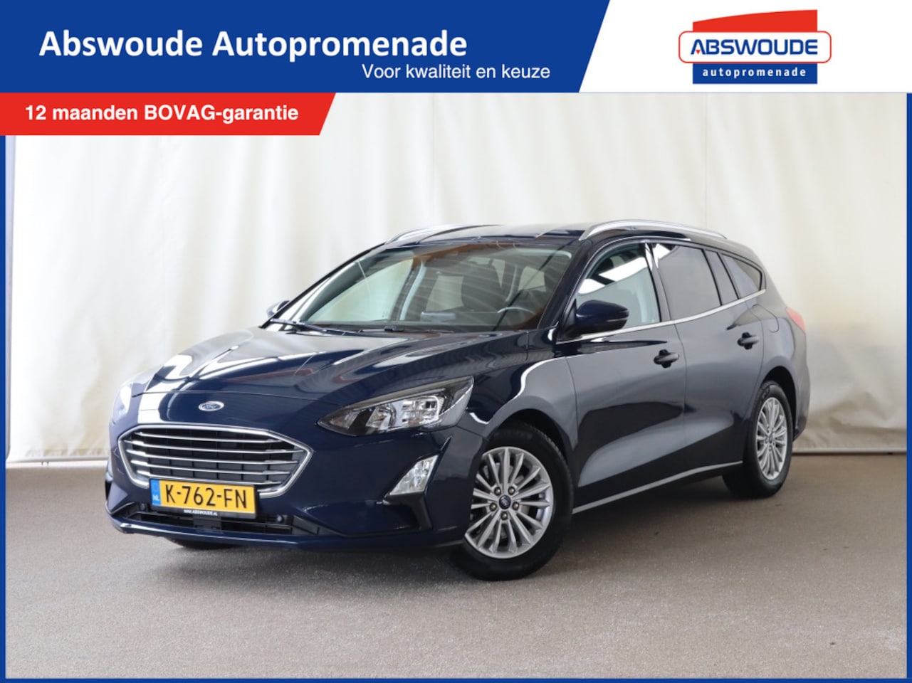 Ford Focus Wagon - 1.0 EcoBoost Hybrid Titanium X Business 1.0 EcoBoost Hybrid Titanium X Business 125 pk - AutoWereld.nl