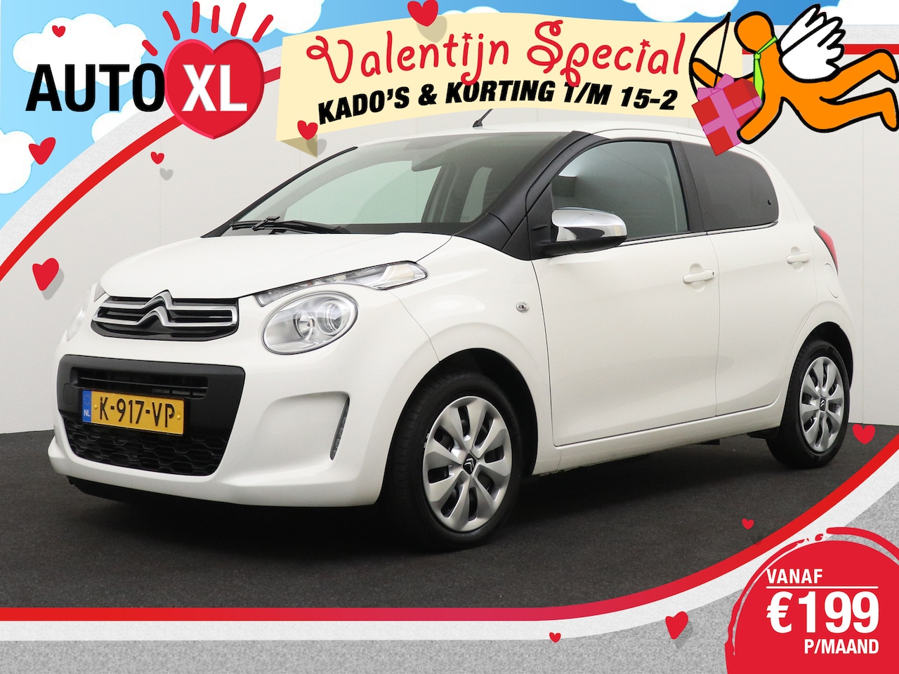 Citroën C1 - 1.0 VTi Feel Airco Bluetooth Elek Ramen - AutoWereld.nl