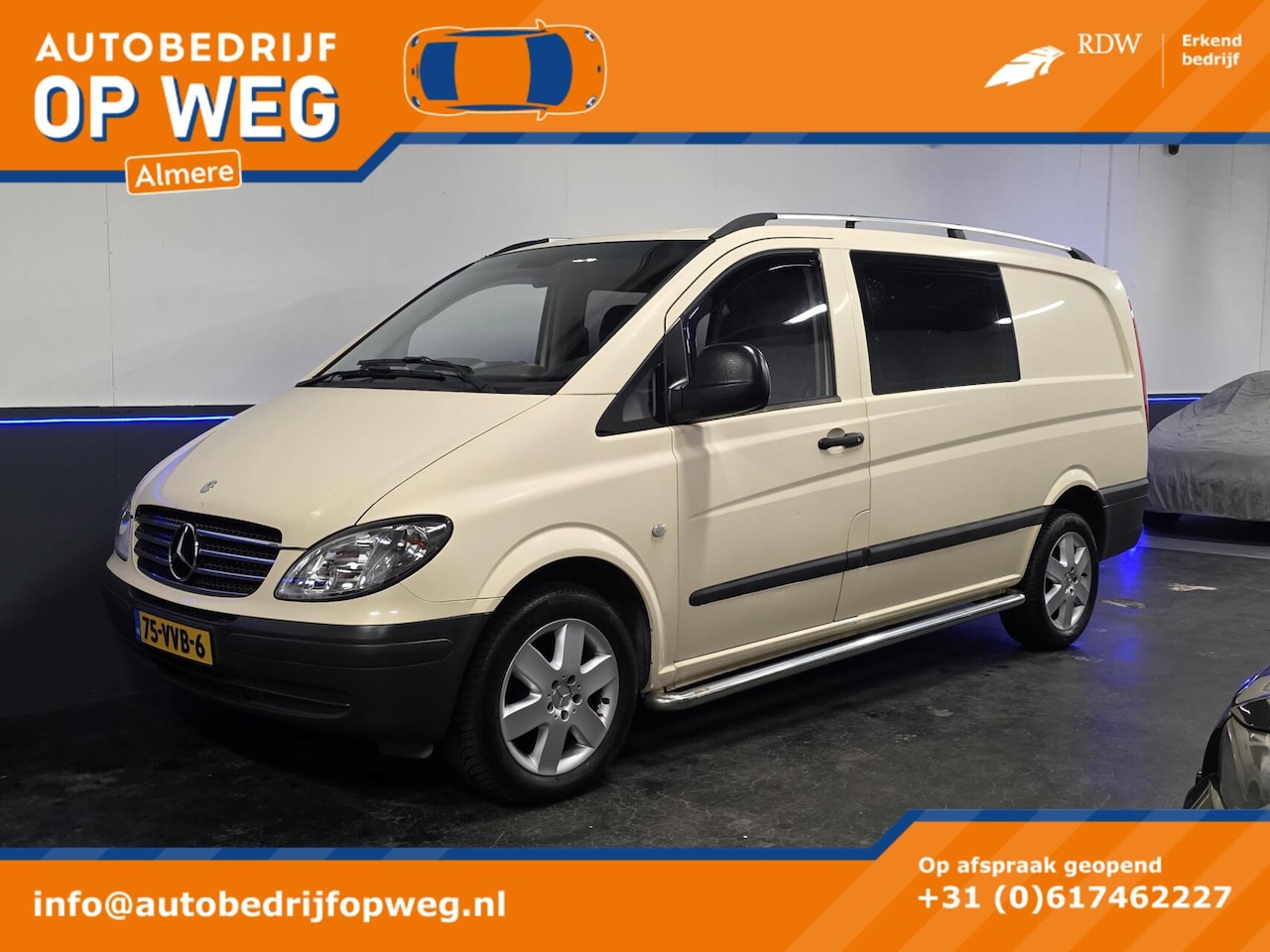 Mercedes-Benz Vito - Bestel 109 CDI 320 Lang DC Amigo standaard - AutoWereld.nl