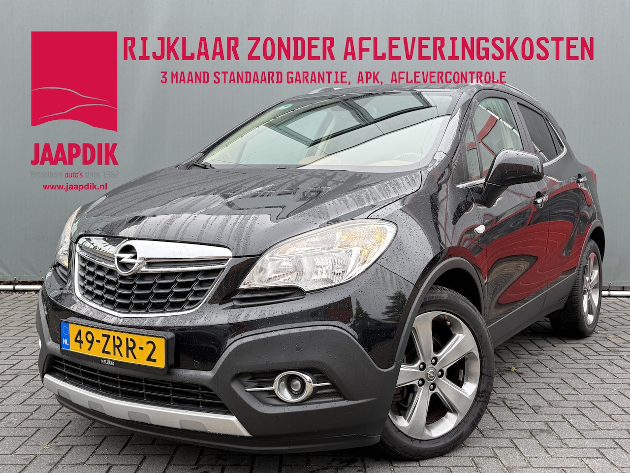 Opel Mokka - BWJ 2013 1.4 141 PK T Cosmo 4x4 STOEL + STUURVERW. | CAMERA |  NAVI | CLIMA | CRUISE | BLU - AutoWereld.nl